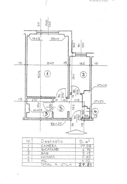 Tineretului, Timpuri Noi, garsoniera decomandata, mobilata utilata