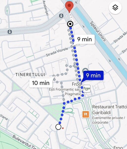 Tineretului, Timpuri Noi, garsoniera decomandata, mobilata utilata